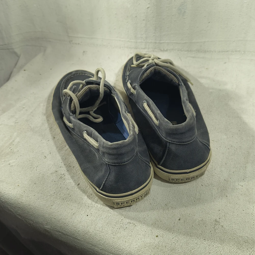 Sperry Gray Boat Shoes
